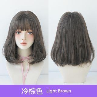Short Bob Full Wig Light Brown by SEVENQ