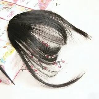 Hair Fringe Without Sideburns - Dark Brown by YUGO