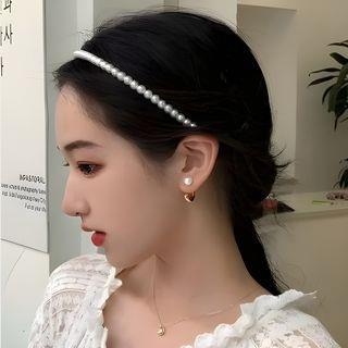 Faux Pearl Headband A - Small Pearl by Ordinario
