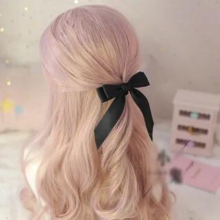 Ribbon Hair Tie Black | Elfis by Elfis