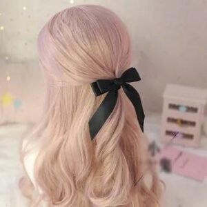 Ribbon Hair Tie Light Pink | Elfis 124756792