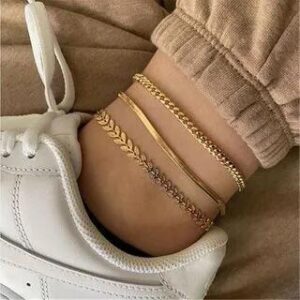 Triple-Layered Anklet As Shown In Figure | Juanitro 126187241