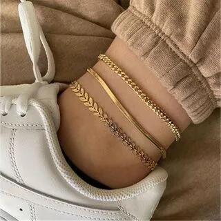 Triple-Layered Anklet As Shown In Figure | Juanitro by Juanitro