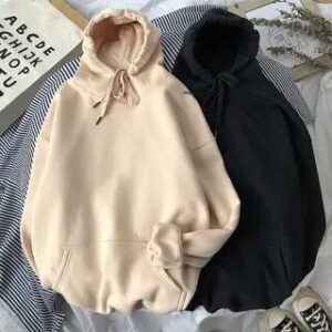 Plain Hoodie White 130625595