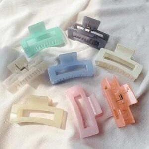 Acrylic Hair Claw Light Gray | Rodiv 132440003