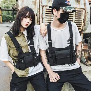 Chest Rig Belt Bag Black by Mulgam