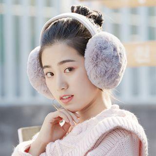 Chenille Earmuffs DEZ22 - Beige by Rita Zita