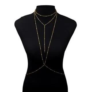 Beaded Body Chain 1pc - Gold | Parskletie by Parskletie