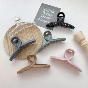 Hollow Hair Claw Mauve Pink | Show Mind 137275421
