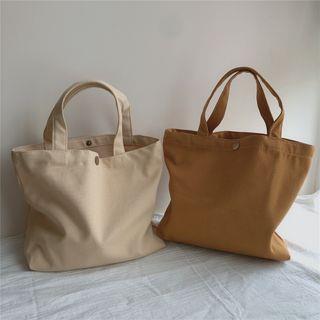 Canvas Lunch Bag Aqua Blue by Basaran