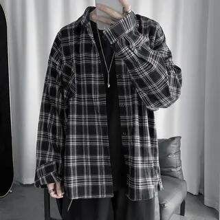 Plaid Shirt Black by GRAYCIOUS