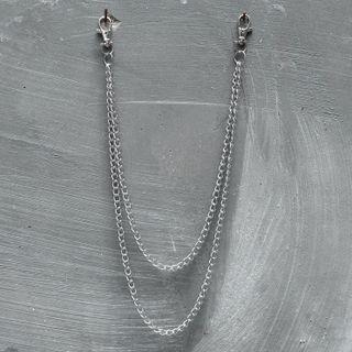 Layered Pants Chain Silver | BABLIBU by BABLIBU