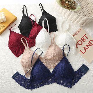 Lace Bralette Blue by Wildery