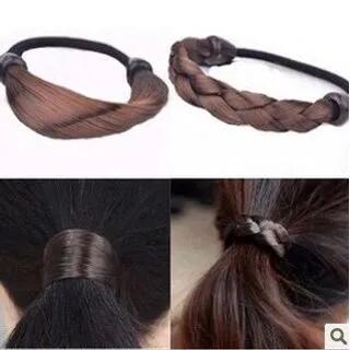 Wig Hair Tie 1 Pc - Ponytail Holder - Light Brown by LIDO