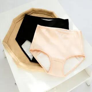 High-Waist Period Panties Nude by Wildery