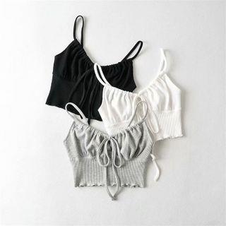 Crop Camisole Top Gray by Faiar