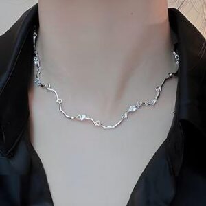 Stainless Steel Necklace Silver | Wandoli 203507116