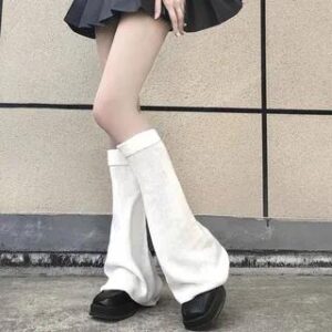 Slouchy Leg Warmers fashion styling inspiration