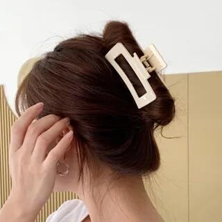 Cutout Hair Claw 02 - Black | Koi Kawaii by Koi Kawaii