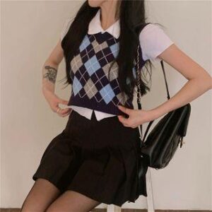 Brown Square Neck Corset fashion styling inspiration
