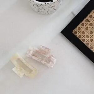 Acetate Hair Clamp Light Pink | 4.4 STUDIO 225448443