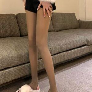 Glitter Stocking Coffee & Skin - Stirrup - With Lining 228009868
