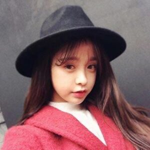 Felt Wide-Brimmed Hat Black | Pompabee 228782393