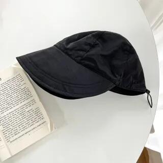 Plain Sun Hat Black by Frior