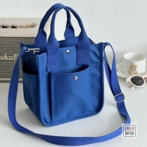 Canvas Tote Bag Blue 233018847