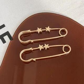 Waist Adjusting Safety Pin Set of 2 - Star - Gold | Miss Floral by Miss Floral
