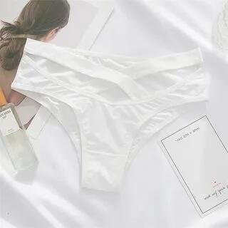 Low-Rise Panties White by Croix