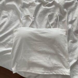 black and white minimalist strapless tube tops