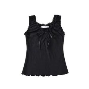 Blue Square Neck Tank fashion styling inspiration