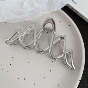 Metallic Hair Claw 19 - Silver | Daeuni 246064571