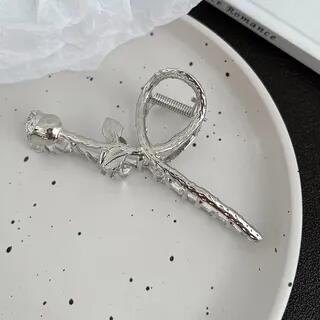 Metallic Hair Claw 23 - Silver | Daeuni by Daeuni