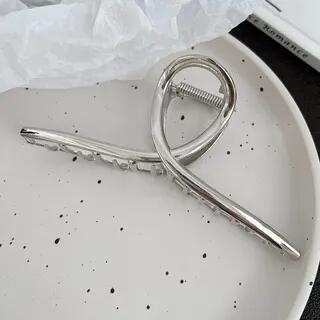 Metallic Hair Claw 25 - Silver | Daeuni by Daeuni