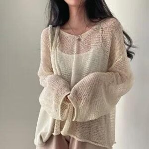 Beige Open Cardigan fashion styling inspiration