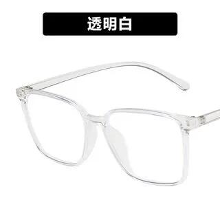 Square Frame Blue Light Blocking Eyeglasses Frame - Transparent by iLANURA