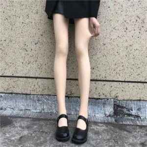 Plain Tights / Stirrup Tights Thicken Fleece Lining - 320g - Stirrup - Black 251231762