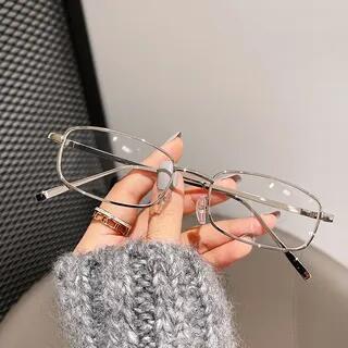 Square Glasses Silver | MOL Girl by MOL Girl