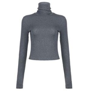 Blue Turtleneck Sweater fashion styling inspiration