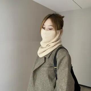 Plain Multi-Way Knit Beanie SKU-09 - Light Khaki by Nikifa