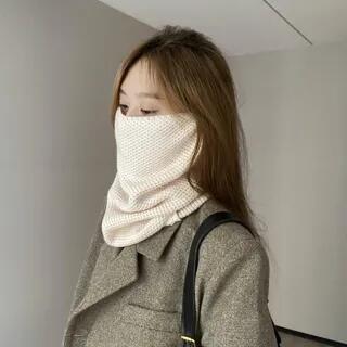 Plain Multi-Way Knit Beanie SKU-08 - Off-White by Nikifa