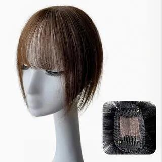 Hair Fringe Air Bangs - Light Brown by Pin Show