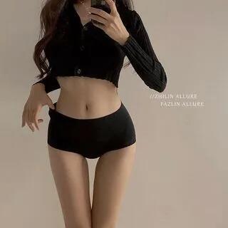 Plain Panty Black by Candyiry