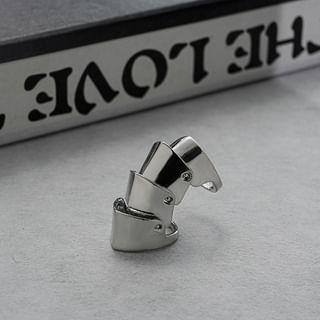 Armor Ring Silver | Lilafey by Lilafey