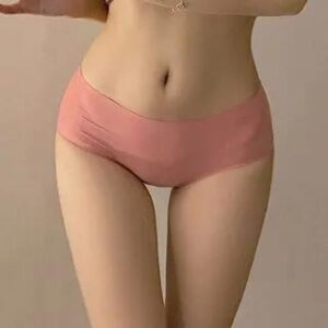 Plain Seamless Panty Rose Pink 258812933