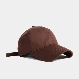 Plain Baseball Cap Coffee by Nikifa