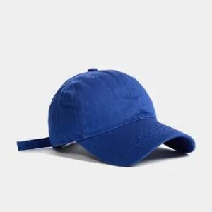 Plain Baseball Cap Sapphire Blue 258813263