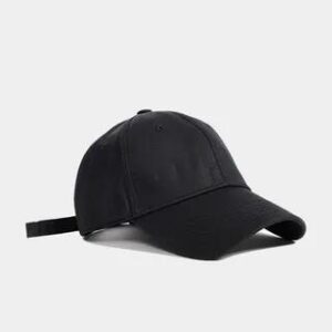 Plain Baseball Cap Black 258813264